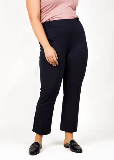 Lyssé Baby Boot Ankle Pant - Plus In Navy In Blue