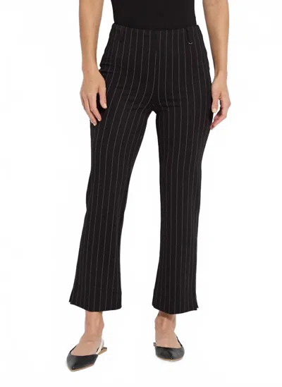 LYSSÉ BABY BOOT ANKLE PANT IN SOFT SOOTHING STRIPE