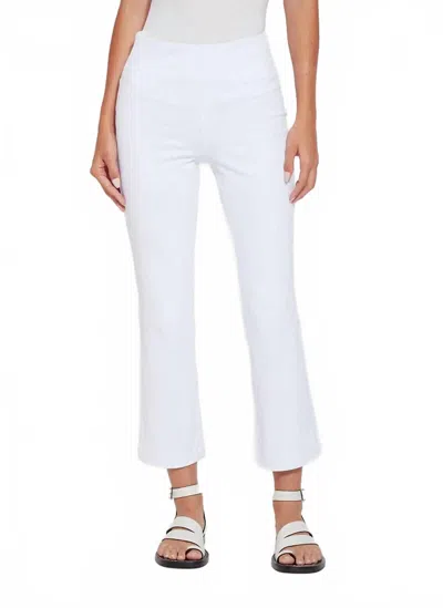 Lyssé Baby Bootcut Ankle Denim Jeans In White