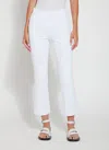 Lyssé Lysse Ankle Denim Baby Bootcut In White