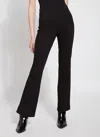 Lyssé High Waist Bootcut Pants In Black