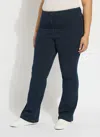Lyssé Baby Bootcut Denim (plus Size, 32" Inseam) In Blue