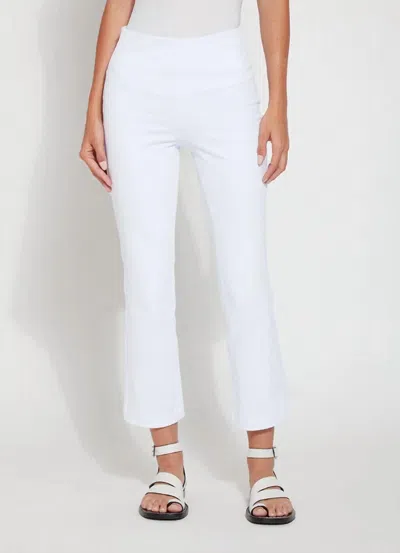 Lyssé Baby Bootcut Jeans In White