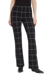 Lyssé Patterned Baby Bootcut (33" Inseam) In The J Plaid