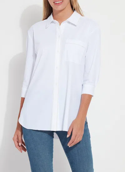Lyssé Belynda Button Down In White