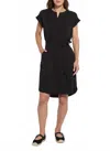 Lyssé Lysse Blakely Knit Shirtdress In Black