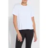 Lyssé Perfect Box-cut Tee Curvy In White