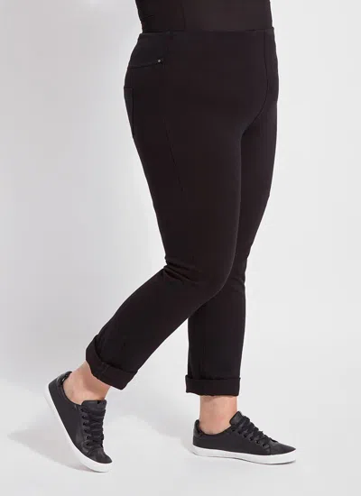 Lyssé Boyfriend Denim Curvy In Black