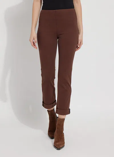 Lyssé Boyfriend Denim Curvy In Brown
