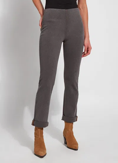 Lyssé Boyfriend Denim Curvy In Gray