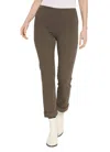 Lyssé Boyfriend Denim Leggings In Pewter Green In Multi