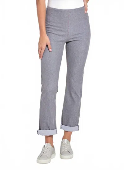 Lyssé Boyfriend Leggings In Uptown Grey In Gray