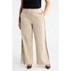 Lyssé Lysse Brinne Side Stripe Pull-on Pants In Neutral