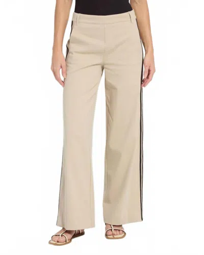 Lyssé Brinne Side Stripe Trouser In Crisp Khaki In Neutral