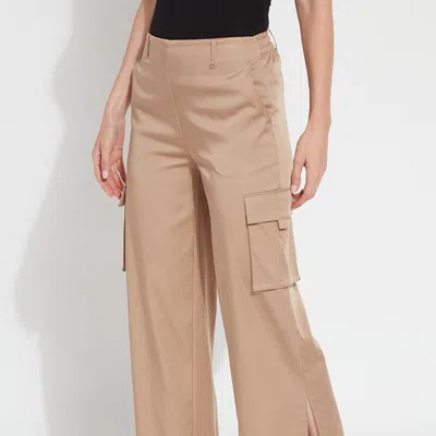 Lyssé Calypso Cargo Trouser In Orange