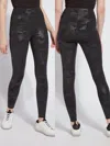 Lyssé Camouflage Foil Legging In Camo Black In Black