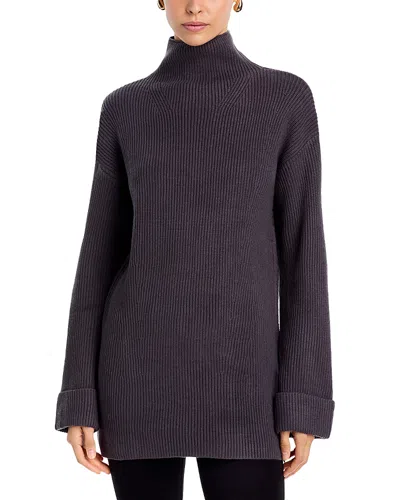 Lyssé Canela Cozy Ribbed Sweater - Exclusive In Grey