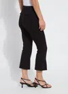 Lyssé Chantae Split Ankle Kick Flare (24" Inseam) In Black