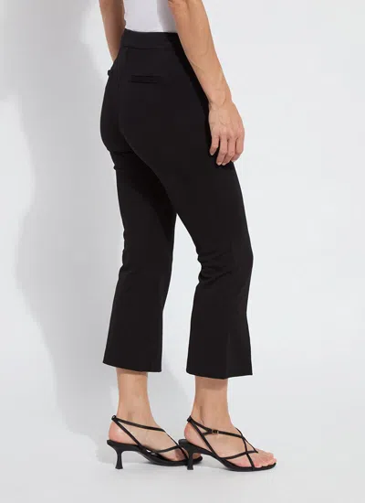 Lyssé Chantae Split Ankle Kick Flare (24" Inseam) In Black