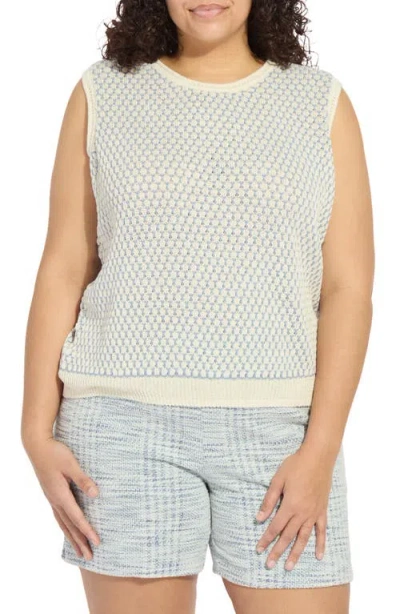 Lyssé Lysse Claire Honeycomb Knit Tank In Brown