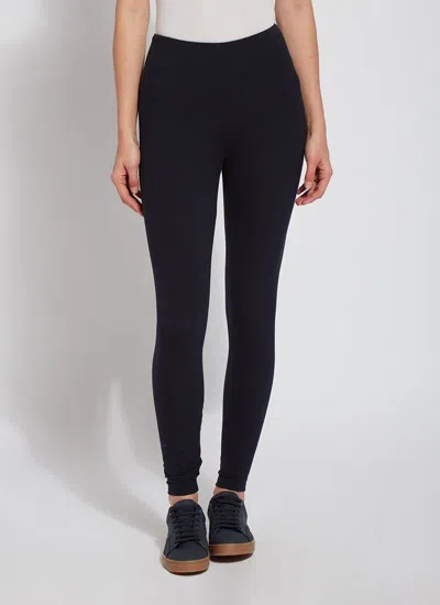 Lyssé Classic Cotton Legging (28" Inseam) In Blue