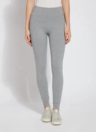 Lyssé Classic Cotton Legging (28" Inseam) In Gray
