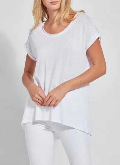 Lyssé Classic Tee In White