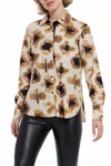 Lyssé Connie Slim Button Down Shirt In Multicolor In Multi