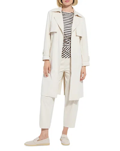 Lyssé Cordelia Trench Coat In Oat