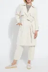 Lyssé Cordelia Trench Coat-oat In Neutral