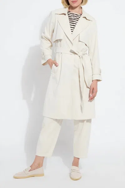 Lyssé Cordelia Trench Coat-oat In Neutral