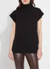 Lyssé Cortado Jacquard Knit Sweater In Black In Black