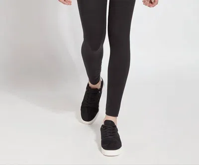 LYSSÉ COTTON TIGHT ANKLE LEGGING IN ECLIPSE