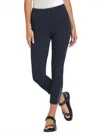 Lyssé Cropped Denim Legging Withside Zipper In Indigo In Multi