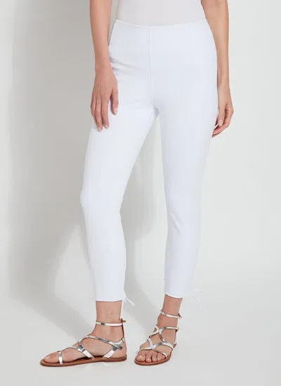 LYSSÉ CROPPED MORGAN LACE UP