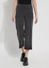 Lyssé Cropped Wide Leg Denim In Multi