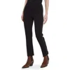 Lyssé Lysse Crystal Embellished Ankle Flare Pants In Black