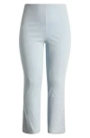 Lyssé Crystal Embellished Pull-on Baby Bootcut Ankle Jeans