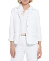 Lyssé Della Denim Cropped Blazer