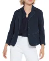 Lyssé Della Denim Cropped Blazer