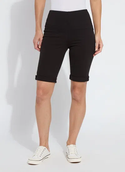 Lyssé Denim Boyfriend Short In Black
