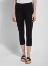 Lyssé Toothpick Denim Leggings In Black