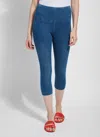 Lyssé Denim Capri (21" Inseam) In Blue