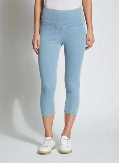 Lyssé Denim Capri (21" Inseam) In Blue