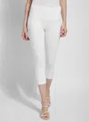 Lyssé Denim Capri (21" Inseam) In White