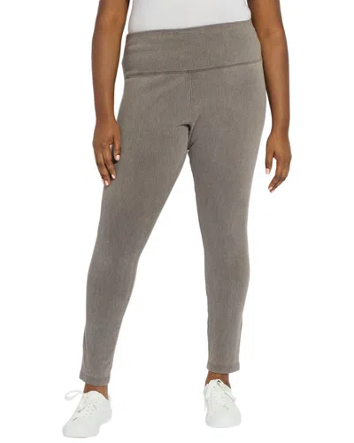 Lyssé Denim Legging Curvy In Gray