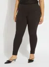 Lyssé Denim Legging Curvy In Black