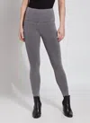 Lyssé Lysse Waist-to-ankle Denim Leggings In Gray