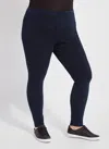 Lyssé Denim Legging Curvy In Purple