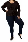 Lyssé Denim Legging In Indigo In Black